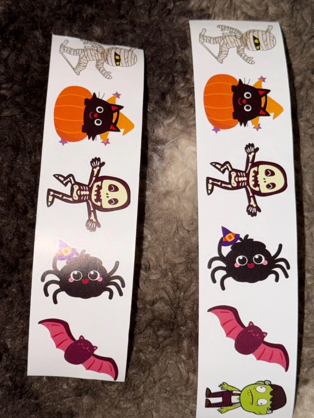 25-Pack Spooky Cute Halloween Character Stickers – Waterproof Vinyl Decals